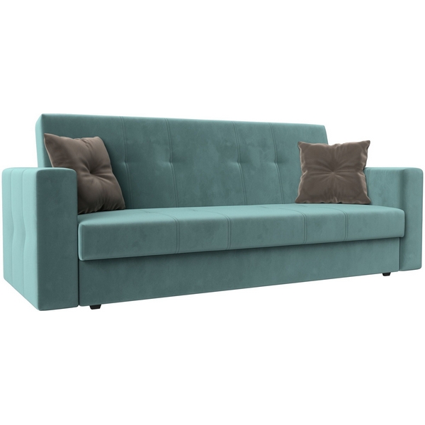 

Диван-книжка Лига-016 (Бирюзовый,Коричневый/Велюр) Лига Диванов арт.117692, Лига-016 117692