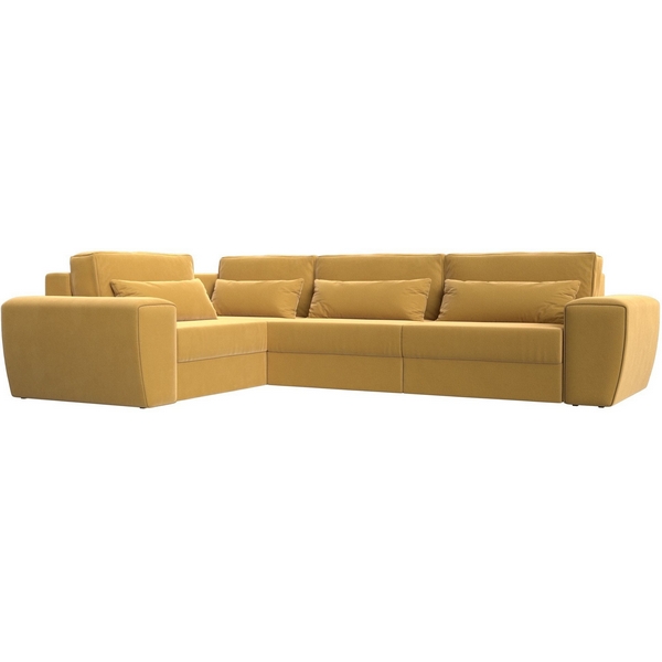 

Угловой диван Лига-008 Long левый (Микровельвет/Желтый) Лига Диванов 118741L, Лига-008 118741L