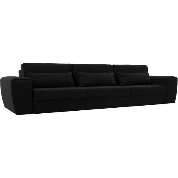 

Прямой диван Лига-008 Long (Микровельвет/Черный) Лига Диванов 119072, Лига-008 119072