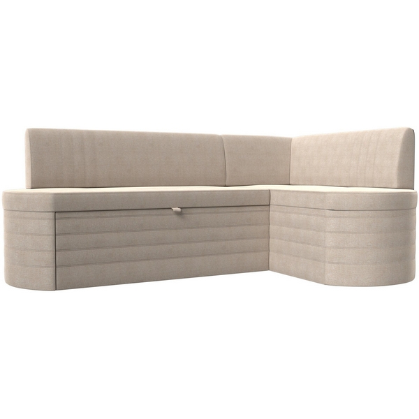 

Кухонный угловой диван Токио правый угол (Рогожка/Бежевый) Лига Диванов 119441, Токио 119441