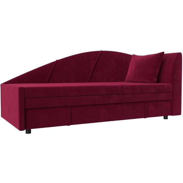 

Кушетка Тропикана угол правый (Микровельвет/Красный) Лига Диванов 119592, Тропикана 119592