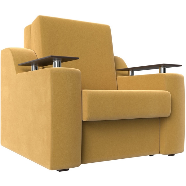 

Кресло-кровать Сенатор 80 (Микровельвет/Желтый) Лига Диванов 119848, Сенатор 119848