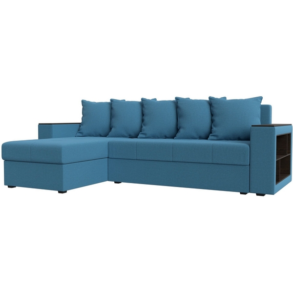 

Диван угловой Дубай Лайт левый угол (Голубой/Рогожка) Лига Диванов арт.121641L, Дубай Лайт 121641L