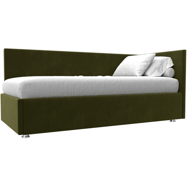 

Кровать Лига-039 правая (Зеленый/Микровельвет) Лига Диванов арт.122067, Лига-039 122067