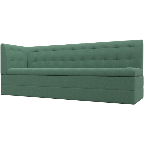 

Диван кухонный Бриз с углом слева (Зеленый/Рогожка) Лига Диванов арт.123175L, Бриз 123175L