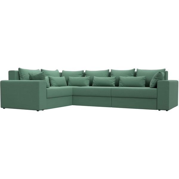 

Диван угловой Майами Long левый угол (Зеленый/Рогожка) Лига Диванов арт.123487L, Майами 123487L