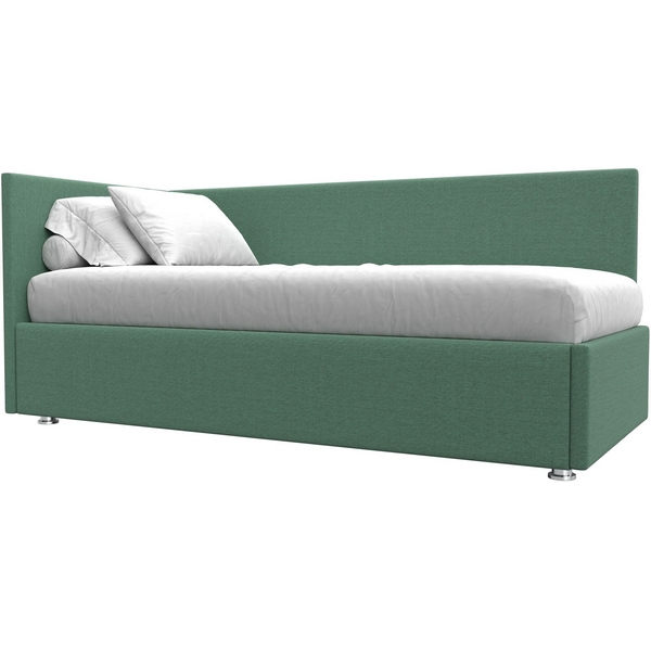 

Кровать Лига-039 левая (Зеленый/Рогожка) Лига Диванов арт.123642L, Лига-039 123642L