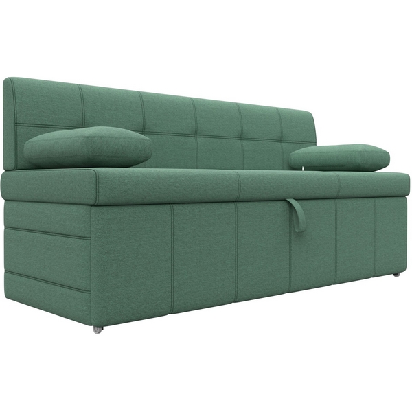 

Диван кухонный прямой Лео (Зеленый/Рогожка) Лига Диванов арт.123762, Лео 123762