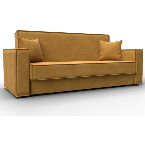 

Диван-книжка Куба (ДСП,ЛДСП/Пластик/Велюр/Желтый) Лига Диванов 127444, Куба 127444