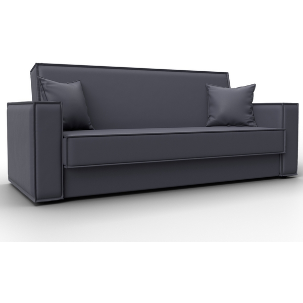 

Диван-книжка Куба (ДСП,ЛДСП/Пластик/Экокожа/Серый) Лига Диванов 127453, Куба 127453