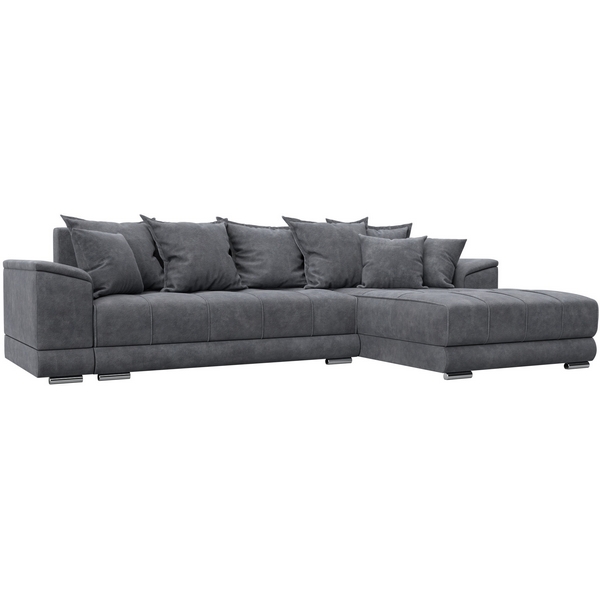 Изображение товара Угловой диван НордСтар правый угол с бельевым ящиком и механизмом еврокнижка