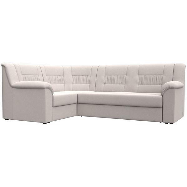 

Диван угловой Карелия левый угол (ДСП,ЛДСП/Пластик/Замша/Бежевый) Лига Диванов 128142L, Карелия 128142L