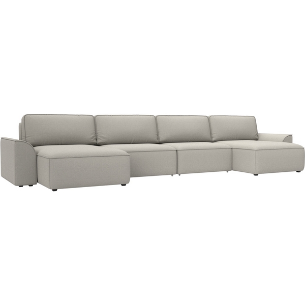 

Диван п-образный Лига-048 НПБ лонг Лига Диванов (Рогожка) арт.128339, Бежевый, Лига-048 128339