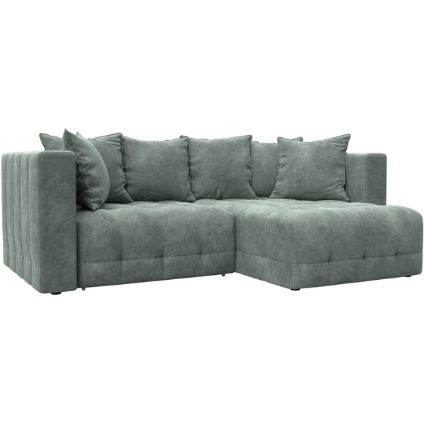 

Диван угловой Лига-052 НПБ угол универсальный Лига Диванов (Велюр) арт.128810, Зеленый, Лига-052 128810
