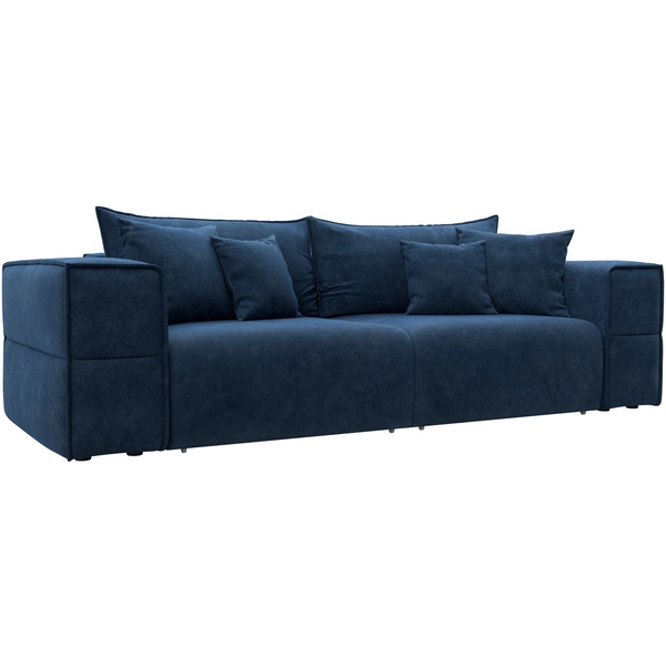 

Диван прямой Лига-058 НПБ Лига Диванов (Велюр) арт.129391, Синий, Лига-058 129391