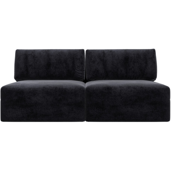 Изображение товара Диван прямой модульный Лига-060 НПБ из велюра с бельевым ящиком