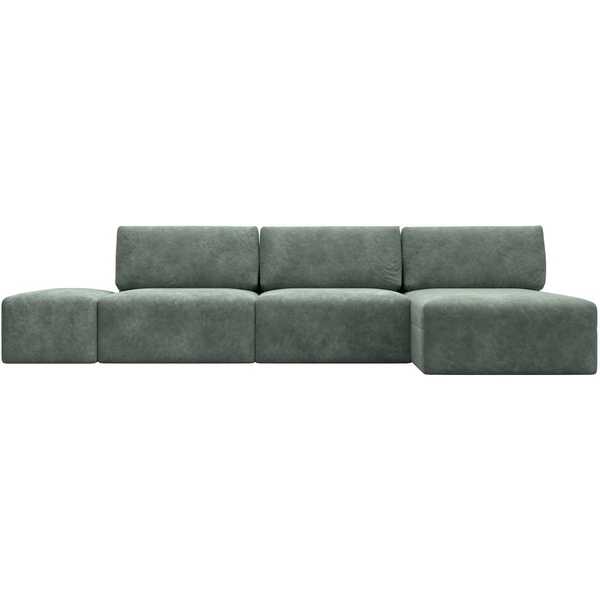 

Диван угловой модульный с пуфом Лига-060 НПБ Лонг угол универсальный (ЛДСП,Брус,Фанера/Пластик/Велюр/Зеленый) Лига Диванов 129528, Лига-060 129528