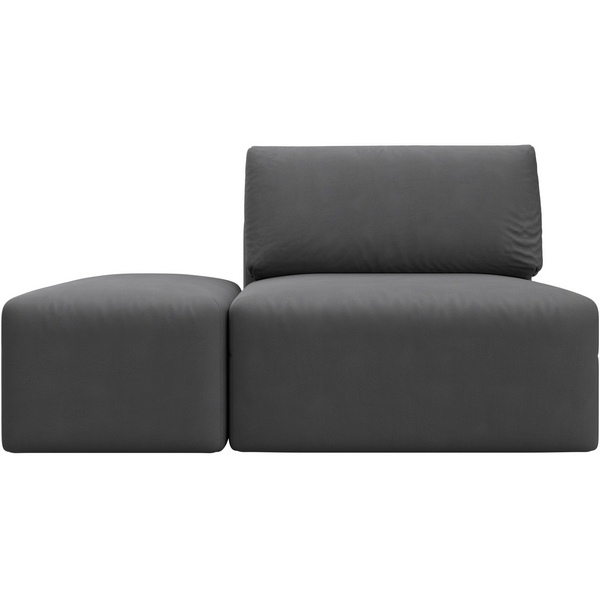 

Модули диван и пуф Лига-060 НПБ (ЛДСП,Брус,Фанера,Замша/Серый) Лига Диванов 129600, Лига-060 129600