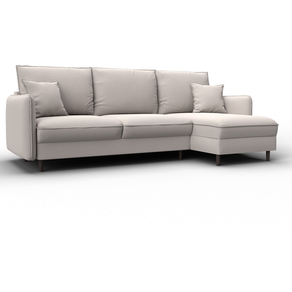 

Диван угловой Лига-064 НПБ угол универсальный (ДСП/Дерево/Замша/Бежевый) Лига Диванов 129639, Лига-064 129639