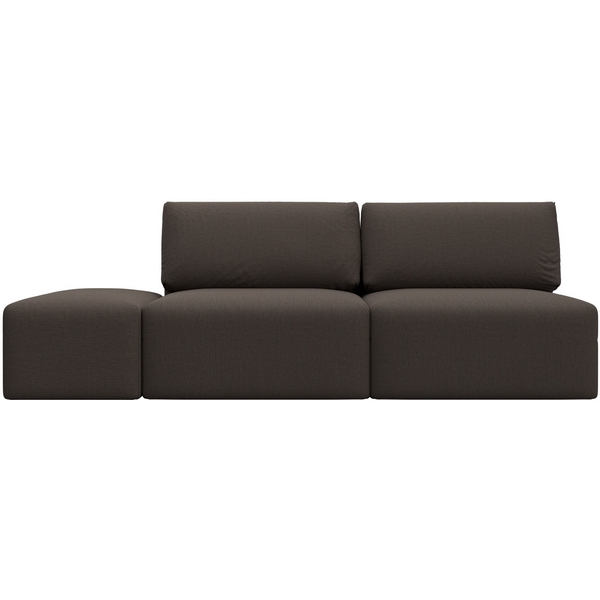 

Диван прямой модульный с пуфом Лига-060 НПБ (ЛДСП,Брус,Фанера/Пластик/Рогожка/Коричневый) Лига Диванов 129675, Лига-060 129675