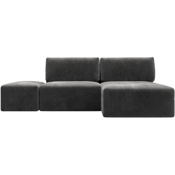 Изображение товара Угловой диван модульный Лига-060 с пуфом и еврокнижкой