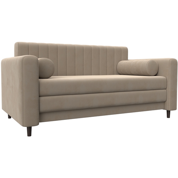 

Диван прямой Лига-070 (ЛДСП,Брус,Фанера/Дерево/Велюр/Бежевый) Лига Диванов 129743, Лига-070 129743