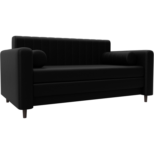 

Диван прямой Лига-070 (ЛДСП,Брус,Фанера/Дерево/Экокожа/Черный) Лига Диванов 129751, Лига-070 129751