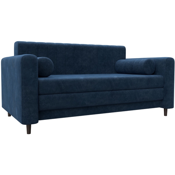 

Диван прямой Лига-070 (ЛДСП,Брус,Фанера/Дерево/Велюр/Синий) Лига Диванов 129761, Лига-070 129761