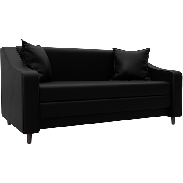 Изображение товара Диван Лига-071 прямой журнальный современный рабочий стильный черный