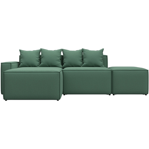 

Диван угловой модульный Лига-063 угол левый (ДСП/Пластик/Рогожка/Зеленый) Лига Диванов 129787L, Лига-063 129787L