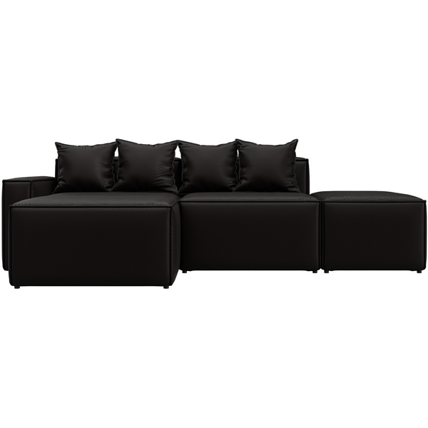 

Диван угловой модульный Лига-063 угол левый (ДСП/Пластик/Экокожа/Коричневый) Лига Диванов 129789L, Лига-063 129789L