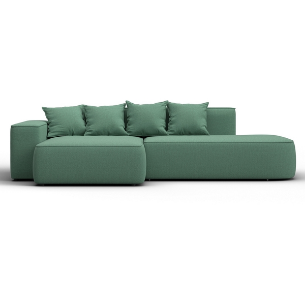 

Диван угловой Лига-065 угол левый (ДСП/Пластик/Рогожка/Зеленый) Лига Диванов 129801L, Лига-065 129801L