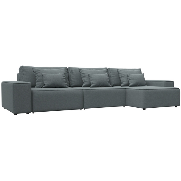 Изображение товара Диван угловой Лига-074 с бельевым ящиком и подлокотниками