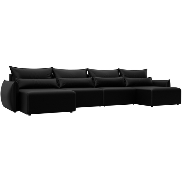 

Диван П-образный Лига-051 НПБ Лонг (ЛДСП,Брус,Фанера/Пластик/Экокожа/Черный) Лига Диванов 129896, Лига-051 129896