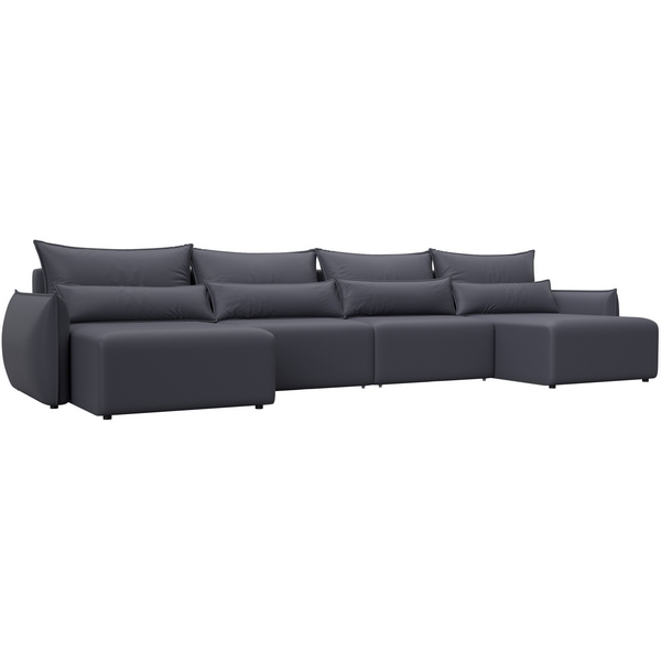 

Диван П-образный Лига-051 НПБ Лонг (ЛДСП,Брус,Фанера/Пластик/Экокожа/Серый) Лига Диванов 129897, Лига-051 129897