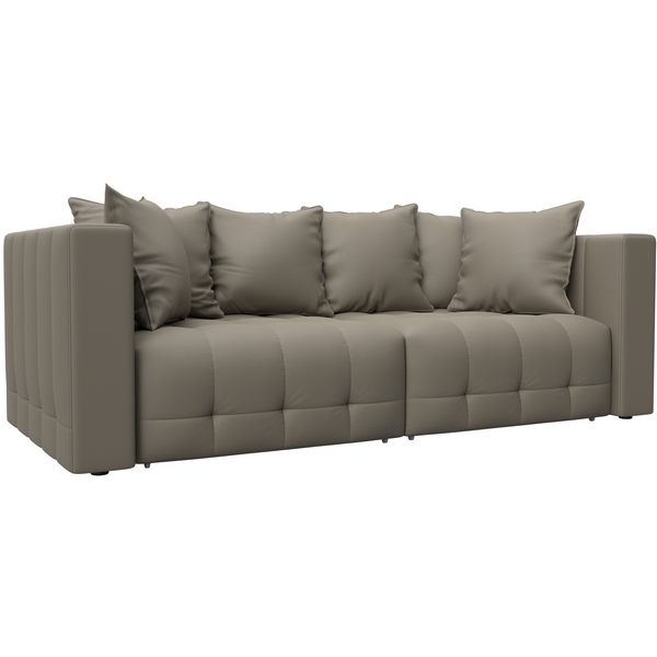 

Диван прямой Лига-052 НПБ (ЛДСП,Брус,Фанера/Пластик/Экокожа/Бежевый) Лига Диванов 129902, Лига-052 129902