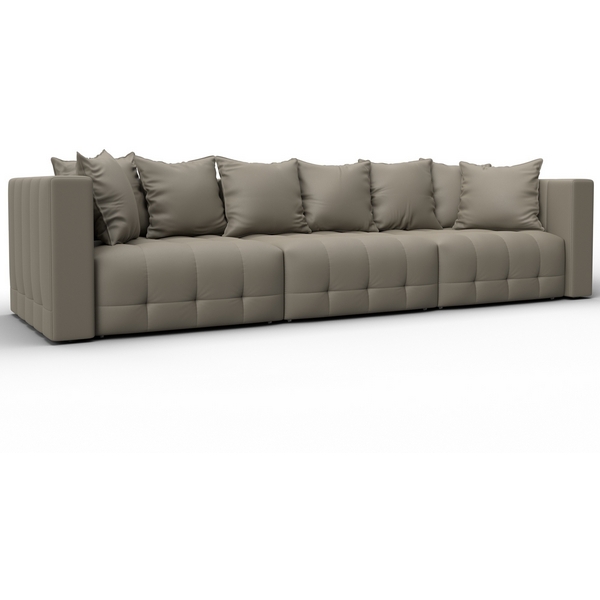 

Диван прямой Лига-052 НПБ Лонг (ЛДСП,Брус,Фанера/Пластик/Экокожа/Бежевый) Лига Диванов 129906, Лига-052 129906