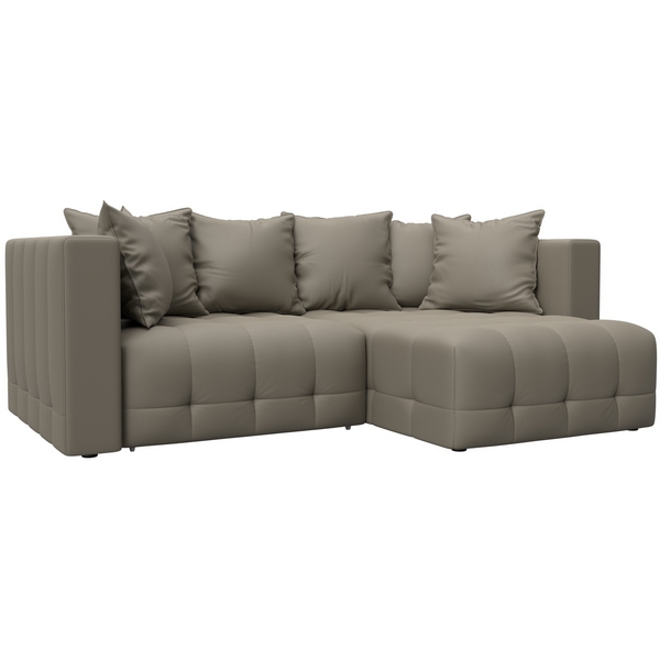 

Диван угловой Лига-052 НПБ угол универсальный (ЛДСП,Брус,Фанера/Пластик/Экокожа/Бежевый) Лига Диванов 129910, Лига-052 129910