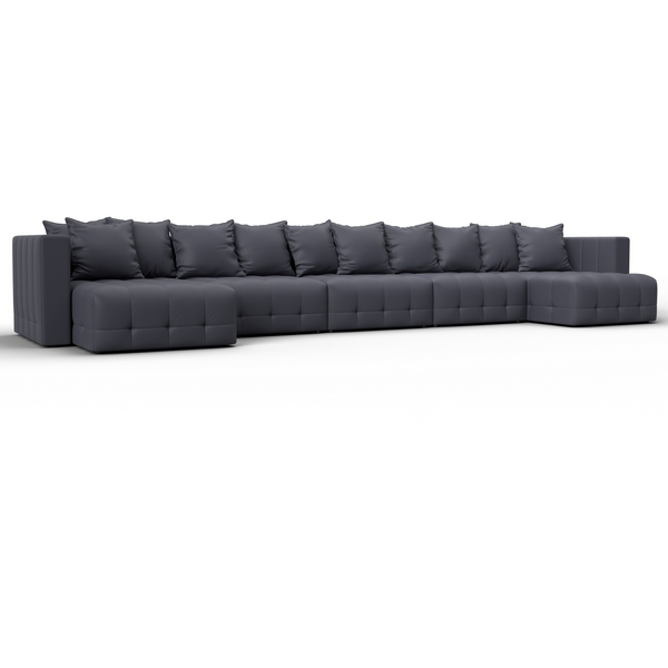 

Диван П-образный Лига-052 НПБ МегаЛонг (ЛДСП,Брус,Фанера/Пластик/Экокожа/Серый) Лига Диванов 129925, Лига-052 129925