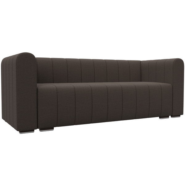 

Диван прямой Лига-073 (ДСП,Фанера/Пластик/Рогожка/Коричневый) Лига Диванов 129981, Лига-073 129981