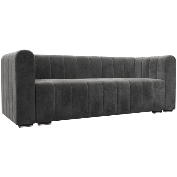 Изображение товара Диван прямой Лига-073 с велюровой обивкой для гостиной и кухни