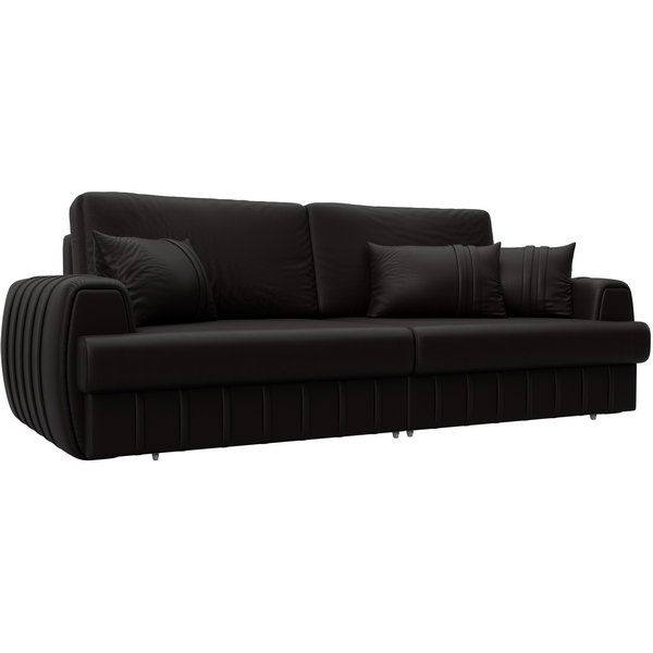 

Диван прямой Лига-057 НПБ (ЛДСП,Брус,Фанера/Пластик/Экокожа/Коричневый) Лига Диванов 130025, Лига-057 130025