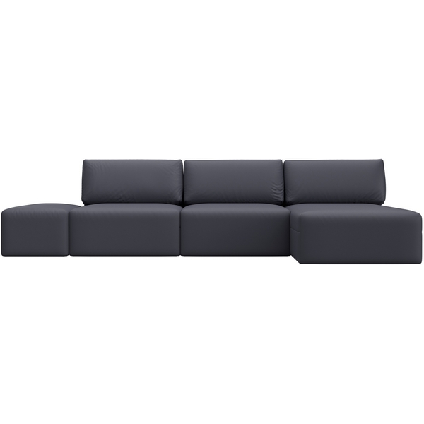 

Диван угловой модульный с пуфом Лига-060 НПБ Лонг угол универсальный (ЛДСП,Брус,Фанера/Пластик/Экокожа/Серый) Лига Диванов 130071, Лига-060 130071