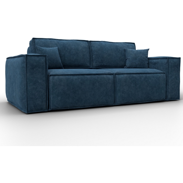 

Диван прямой Лига-081 НПБ (ДСП/Пластик/Велюр/Синий) Лига Диванов 130115, Лига-081 130115