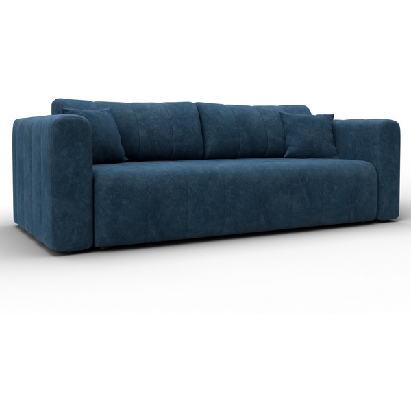 

Диван прямой Лига-062 НПБ (ДСП,Фанера,ХДФ/Пластик/Велюр/Синий) Лига Диванов 130269, Лига-062 130269