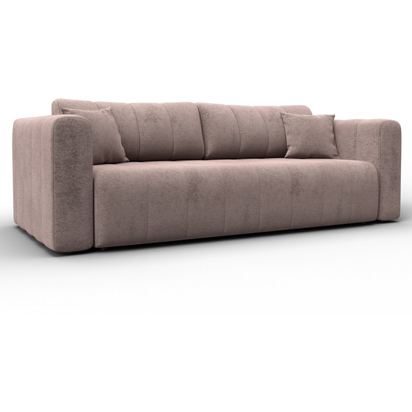 

Диван прямой Лига-062 НПБ (ДСП,Фанера,ХДФ/Пластик/Велюр/Бежевый) Лига Диванов 130276, Лига-062 130276