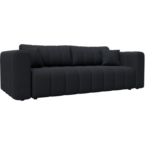 

Диван прямой Лига-062 НПБ (ДСП,Фанера,ХДФ/Пластик/Замша/Темно-серый) Лига Диванов 130280, Лига-062 130280