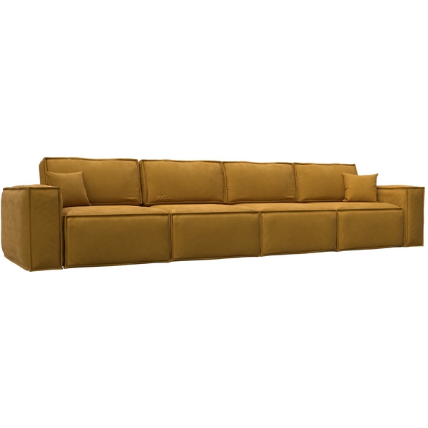 

Диван прямой Лига-081 НПБ МегаЛонг (ДСП/Пластик/Велюр/Желтый) Лига Диванов 130294, Лига-081 130294