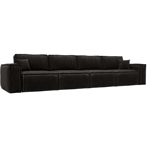 

Диван прямой Лига-081 НПБ МегаЛонг (ДСП/Пластик/Велюр/Коричневый) Лига Диванов 130298, Лига-081 130298