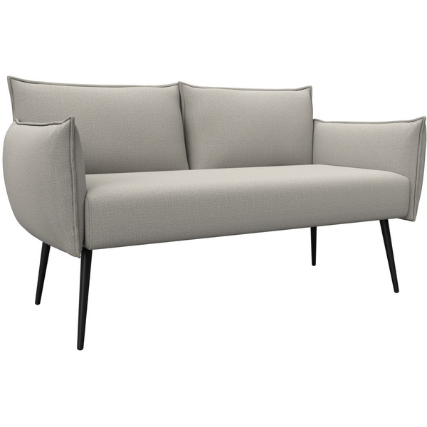 Изображение товара Диван прямой Лига-083 бежевый фанера металл рогожка легкая и прочная мебель